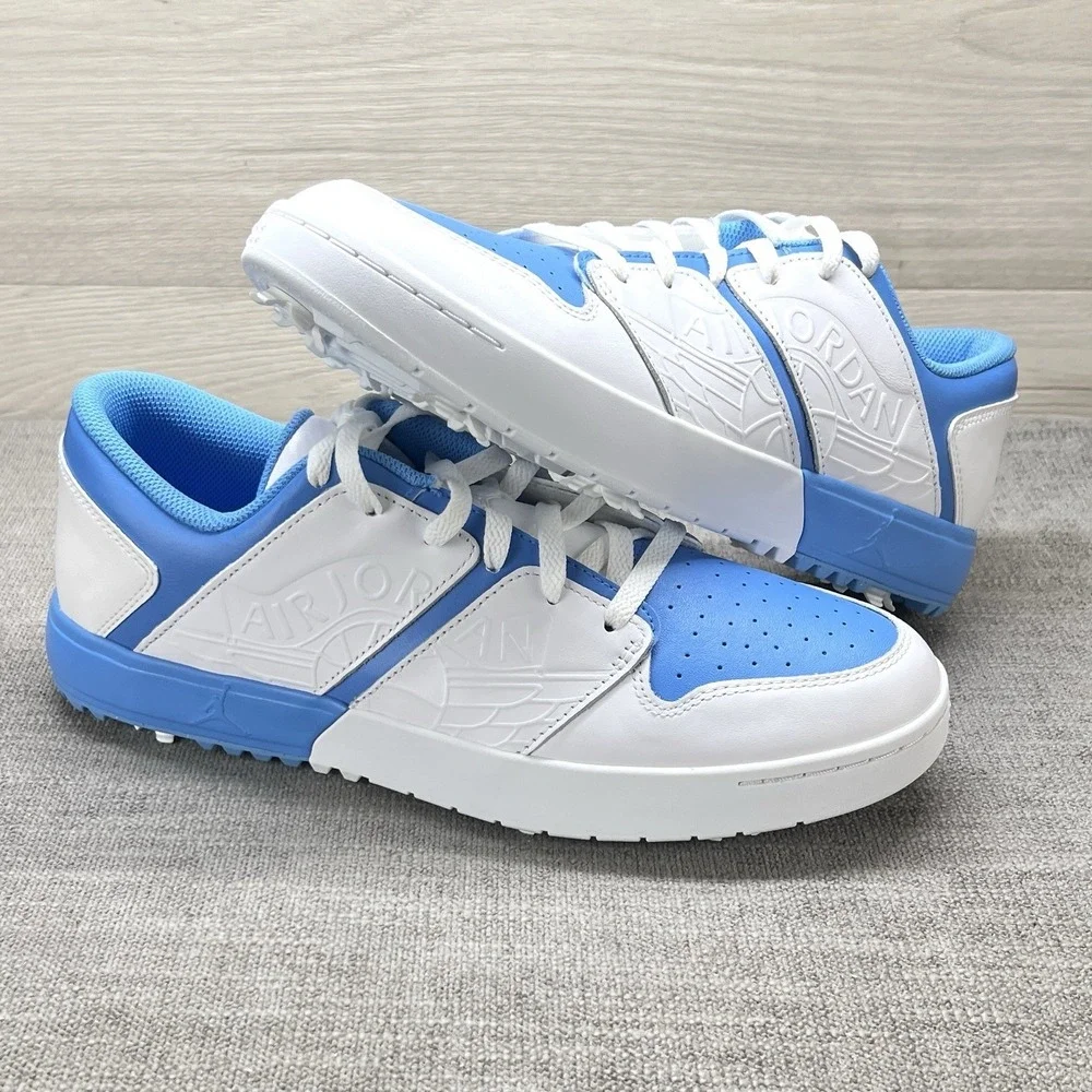 Jordan 1 Nu Retro Golf Shoes 'University Blue' FZ4153-101 Men's Size 10